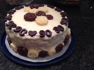 Tempering chocolate is an art - patience!