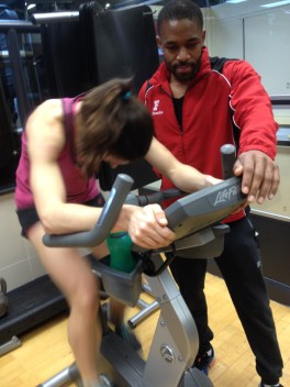 Jan encouraging me through!