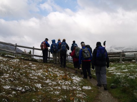 Evidence of snow over the summer