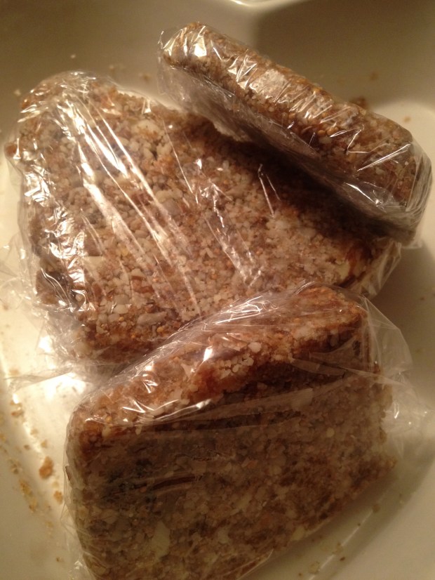 Cling-filmed up and ready to go