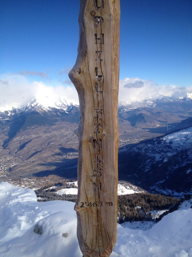 "Uphill finish 2463m"