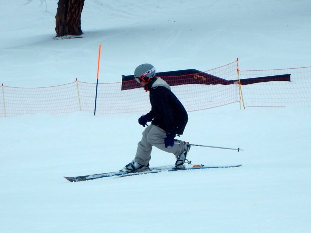 Sam, a level 2 trainee, slowly built his confidence up over the afternoon and made good improvements.