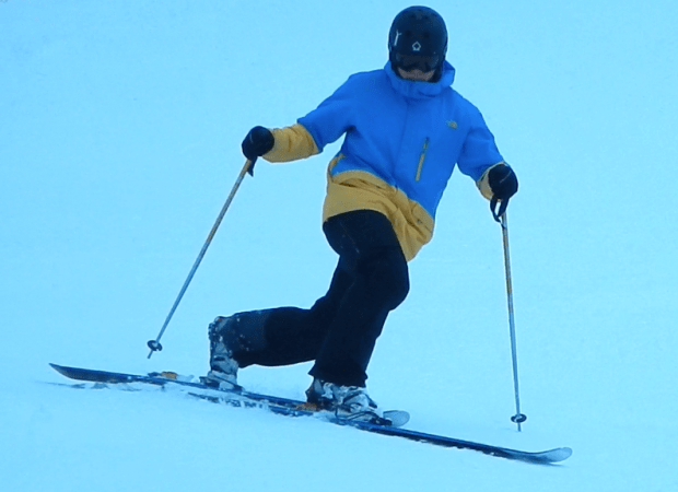 Jamie beginning to separate his upper body from his lower body nicely