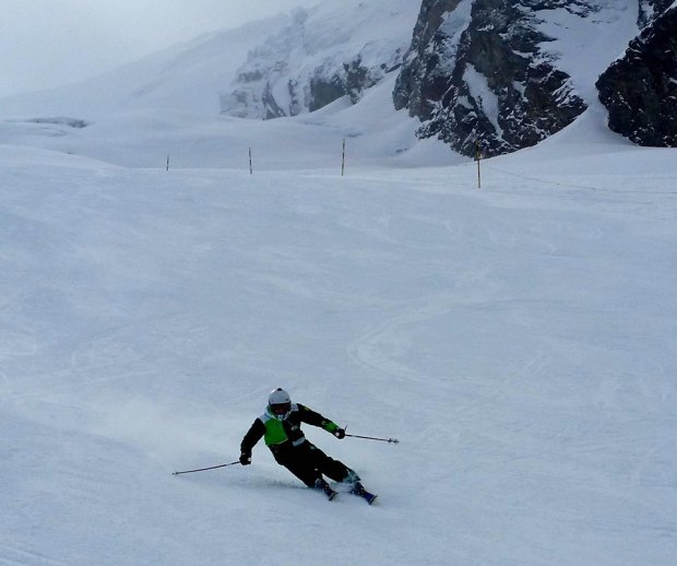 Aimée Baker on piste