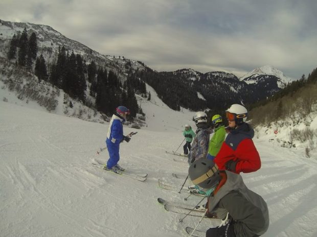 Lesley Page, one of BASI’s female trainers running a course