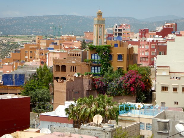 View from the camp of the Mosque