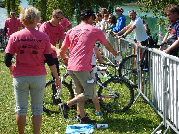 A bike being put back properly