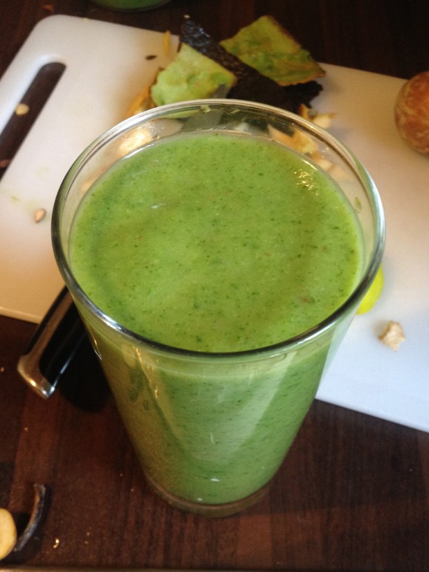 Green and I promise you, tasty!