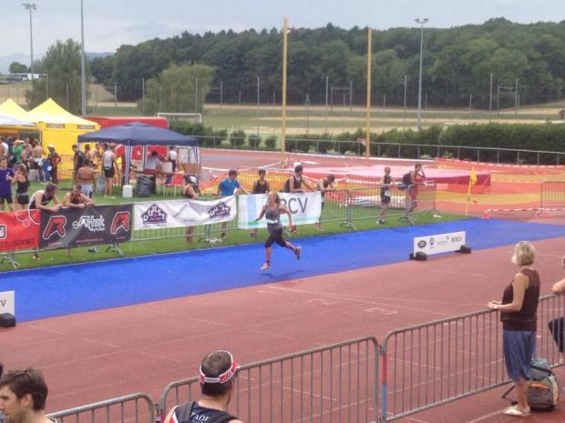 Sprinting to the finish!