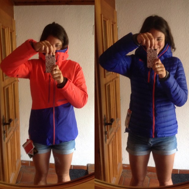 North Face Steep Series. Might be a bit chilly in denim shorts.