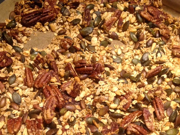 Coming out of the oven